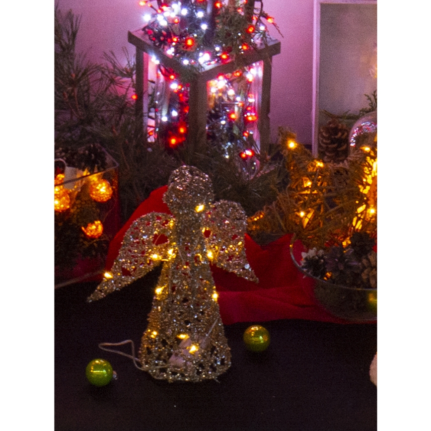 LED Kalėdinė dekoracija LED/2xAA angelas