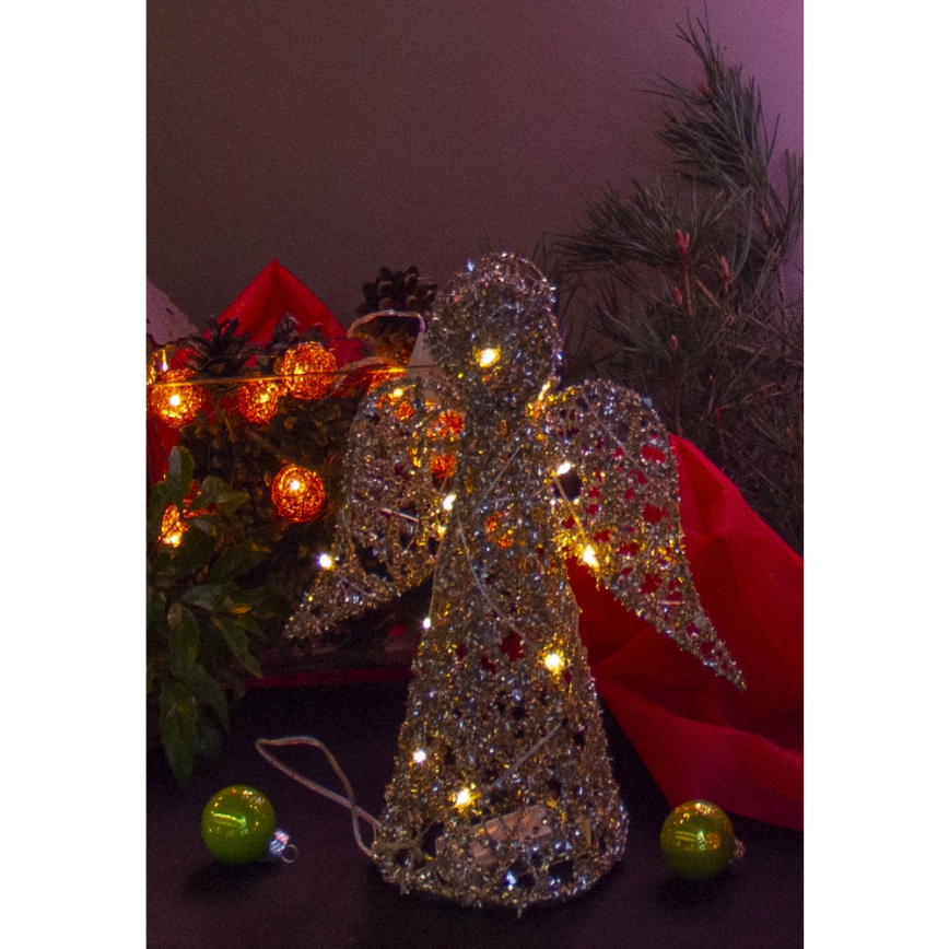 LED Kalėdinė dekoracija LED/2xAA angelas