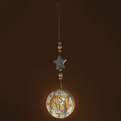 LED kalėdinė dekoracija LED/2xCR2032 šilta balta