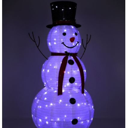 LED Kalėdinė dekoracija LED/3,6W/230V 180 cm IP44 Sniego senis