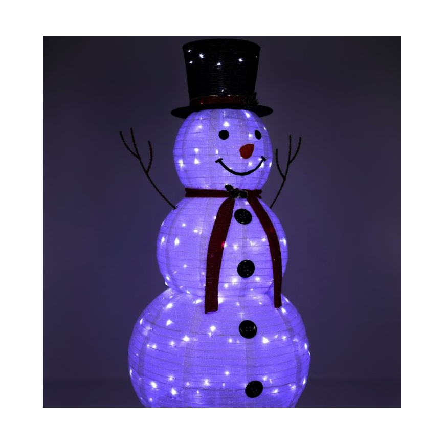 LED Kalėdinė dekoracija LED/3,6W/230V 180 cm IP44 Sniego senis