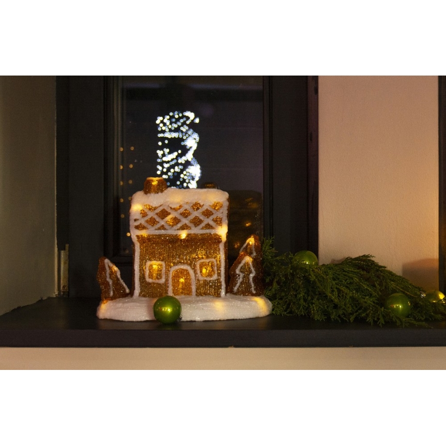 LED Kalėdinė dekoracija LED/3xAA šiltai balta
