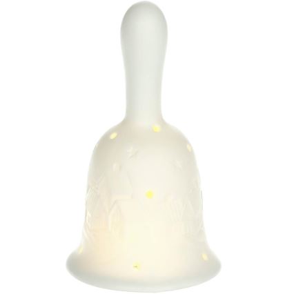LED kalėdinė dekoracija LED/3xLR44/šilta balta varpas