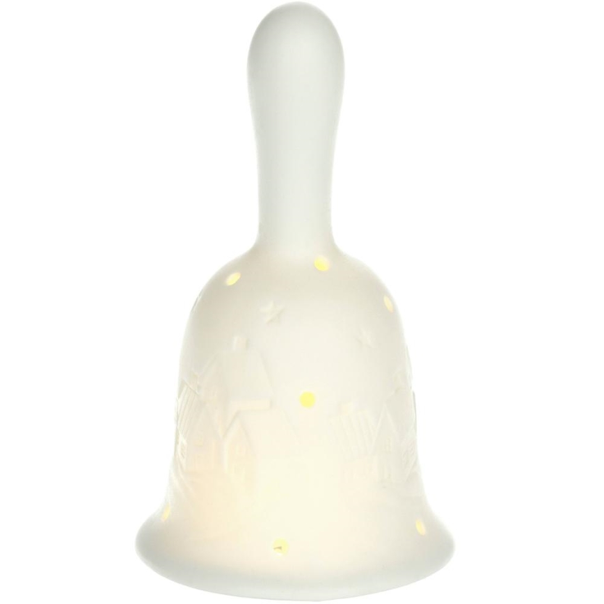LED kalėdinė dekoracija LED/3xLR44/šilta balta varpas