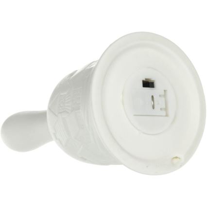 LED kalėdinė dekoracija LED/3xLR44/šilta balta varpas
