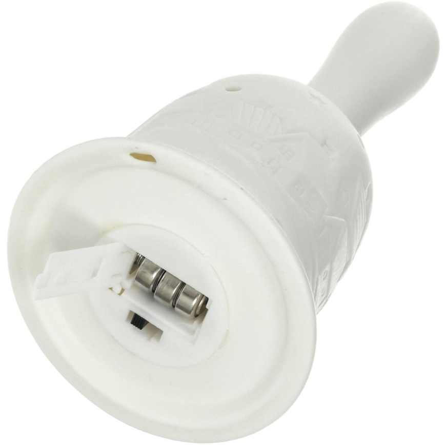 LED kalėdinė dekoracija LED/3xLR44/šilta balta varpas