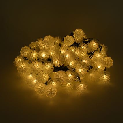 LED Kalėdinė lauko girlianda 80xLED/25m IP44 šiltai balta