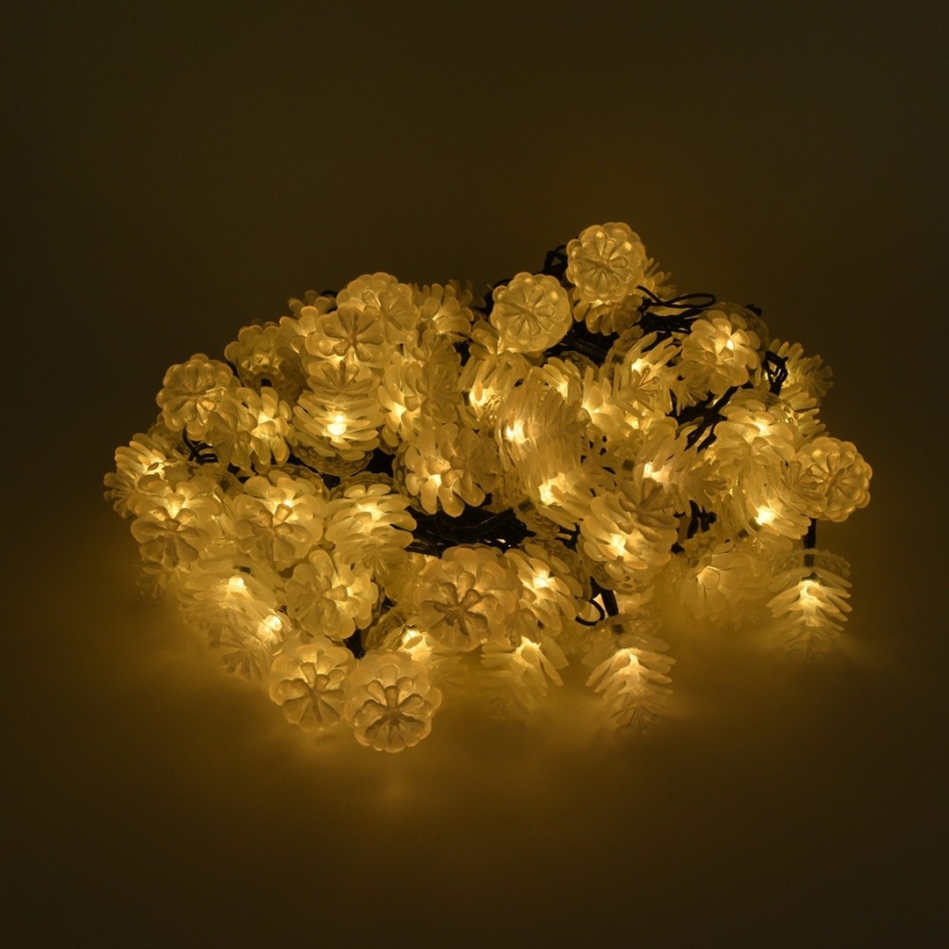 LED Kalėdinė lauko girlianda 80xLED/25m IP44 šiltai balta