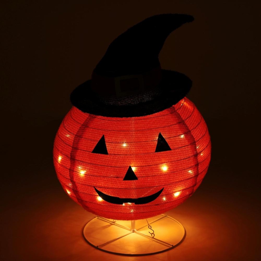 LED Lauko dekoracija HALLOWEEN LED/3xAA/šilta balta IP44 moliūgas