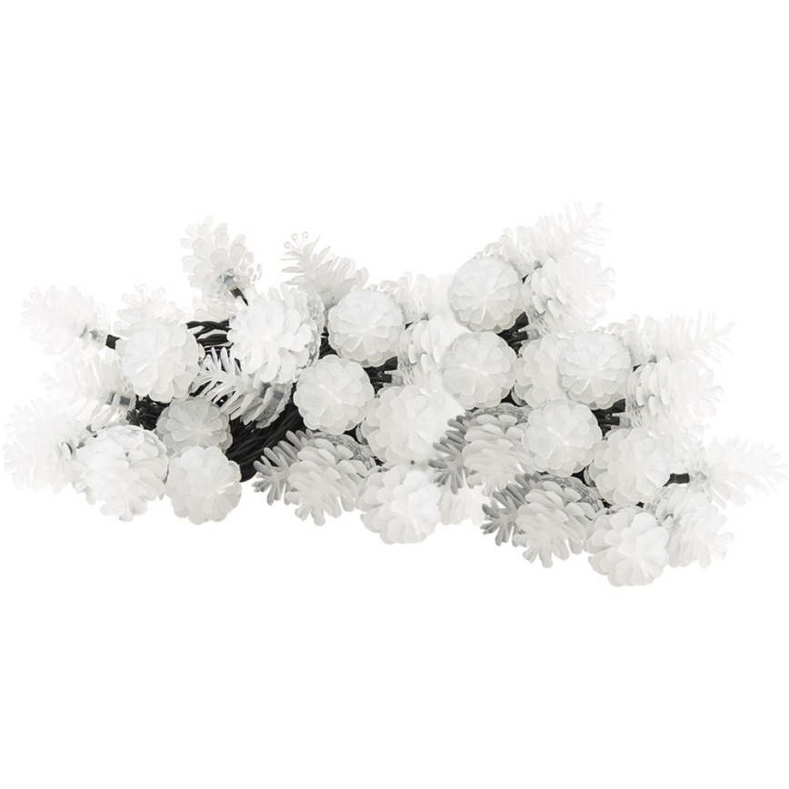 LED lauko girlianda 80xLED/25m IP44 šiltai balta