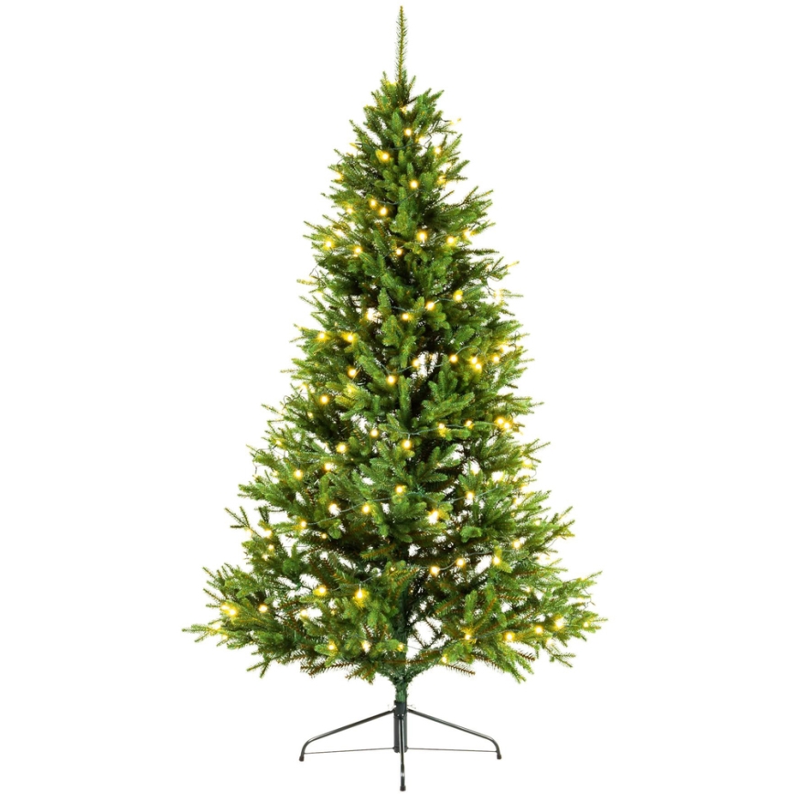LED Lauko kalėdinė girlianda 100xLED/8 funkcijų 15m IP44 šiltai balta