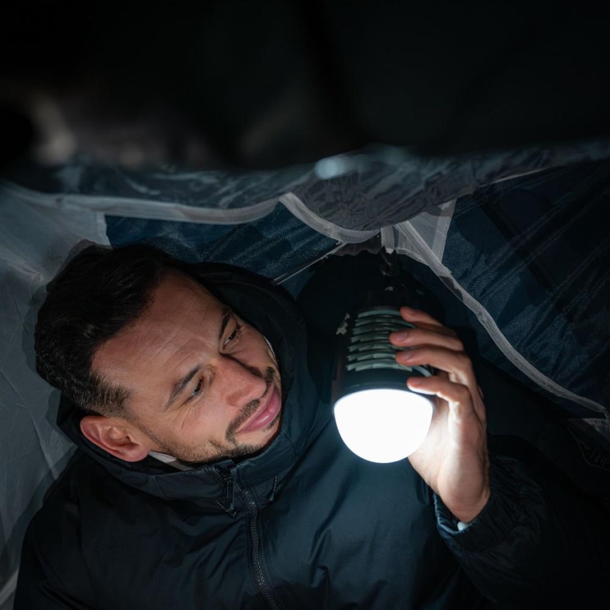 Retlux - LED nešiojama įkraunama lempa su vabzdžių gaudykle LED/5W/1800 mAh IP44 juoda