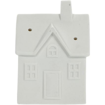 LED Porcelain dekoracija LED/3xLR44/šilta balta namas balta