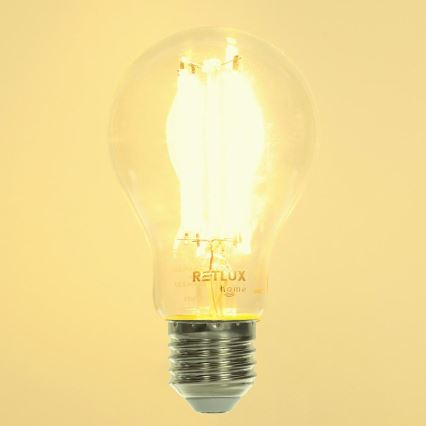 LED pritemdoma elektros lemputė FILAMENT A60 E27/7W/230V 2700-6500K Wi-Fi Tuya