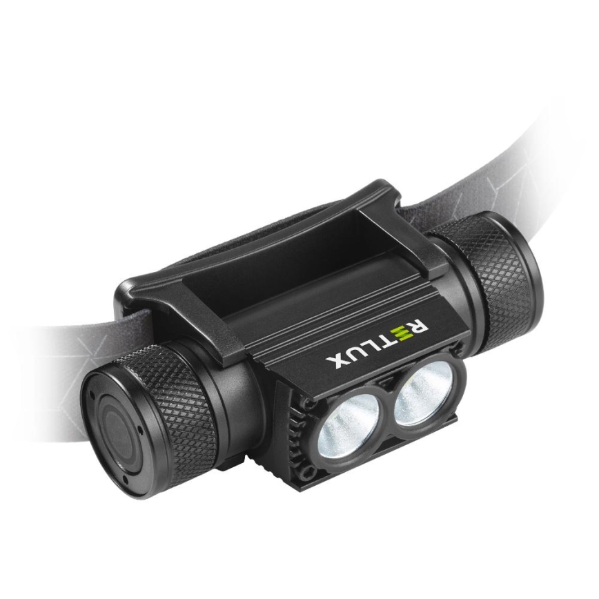 LED Pritemdomas įkraunamas aliuminio priekinis žibintas LED/2600 mAh IP65