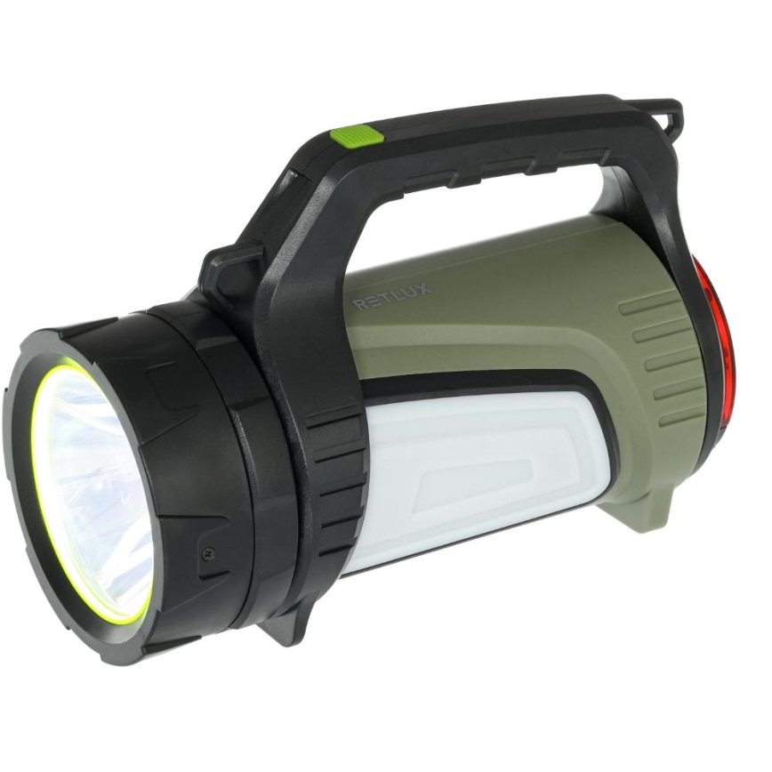 LED pritemdomas įkraunamas lauko žibintuvėlis su maitinimo bloku LED/21W/4400mAh IP44