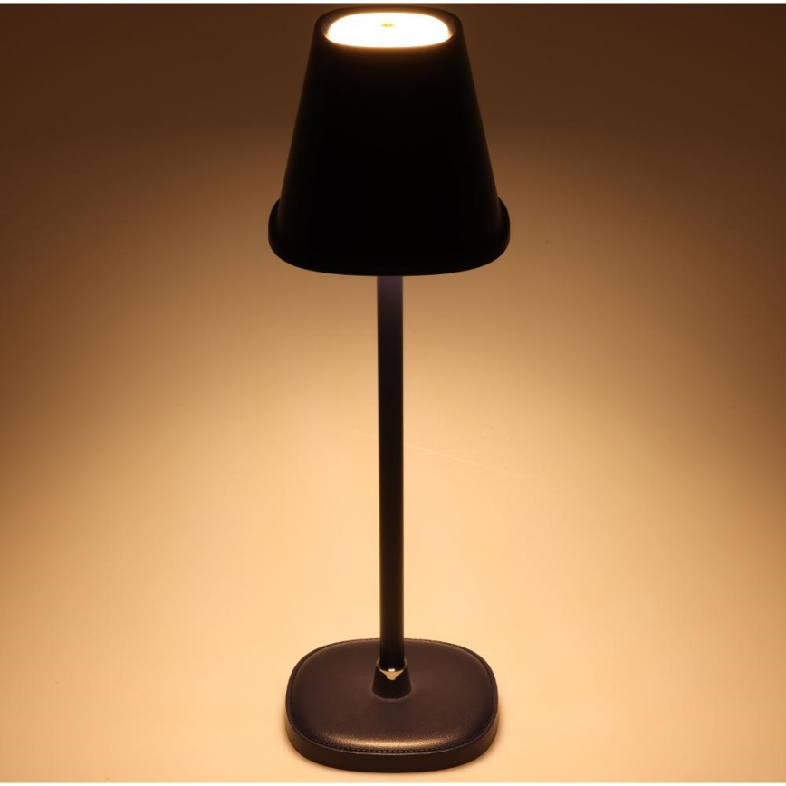 LED Pritemdomas įkraunamas stalinis šviestuvas LED/3W/1800 mAh tamsiai mėlyna