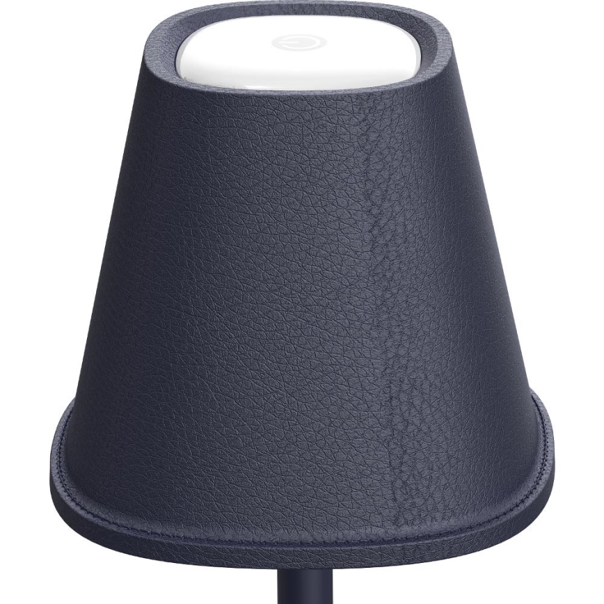 LED Pritemdomas įkraunamas stalinis šviestuvas LED/3W/1800 mAh tamsiai mėlyna