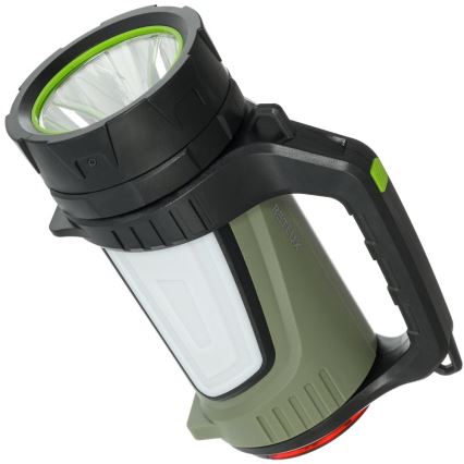 Retlux - LED Pritemdomas lauko įkraunamas žibintuvėlis su maitinimo banku LED/21W/4400 mAh IP44