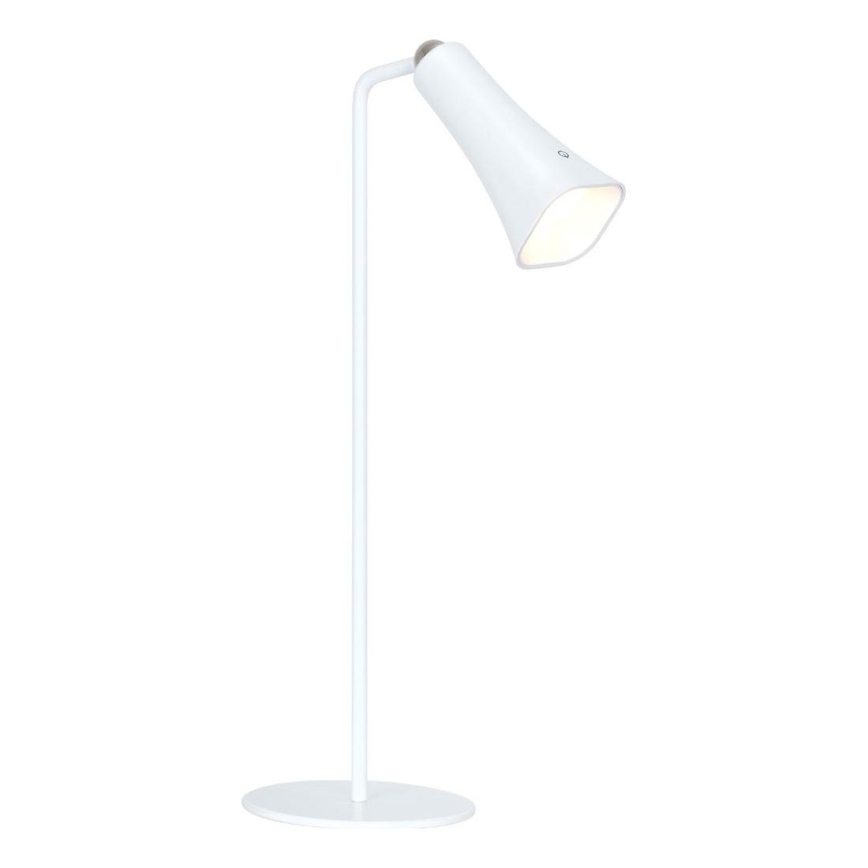 Retlux - LED reguliuojamo ryškumo įkraunama 3 viename LED lempa LED/3W/5V 1200 mAh balta