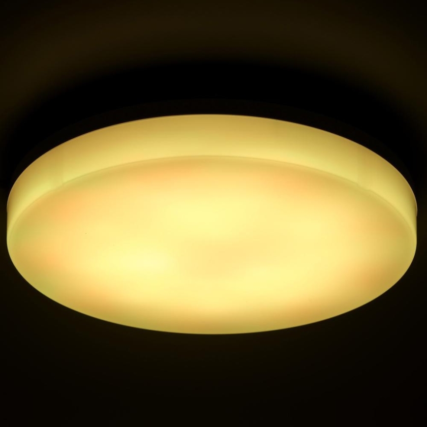 LED RGBW Pritemdomas sieninis vonios šviestuvas LED/20W/230V Wi-Fi IP44 balta