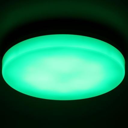 LED RGBW Pritemdomas sieninis vonios šviestuvas LED/20W/230V Wi-Fi IP44 balta