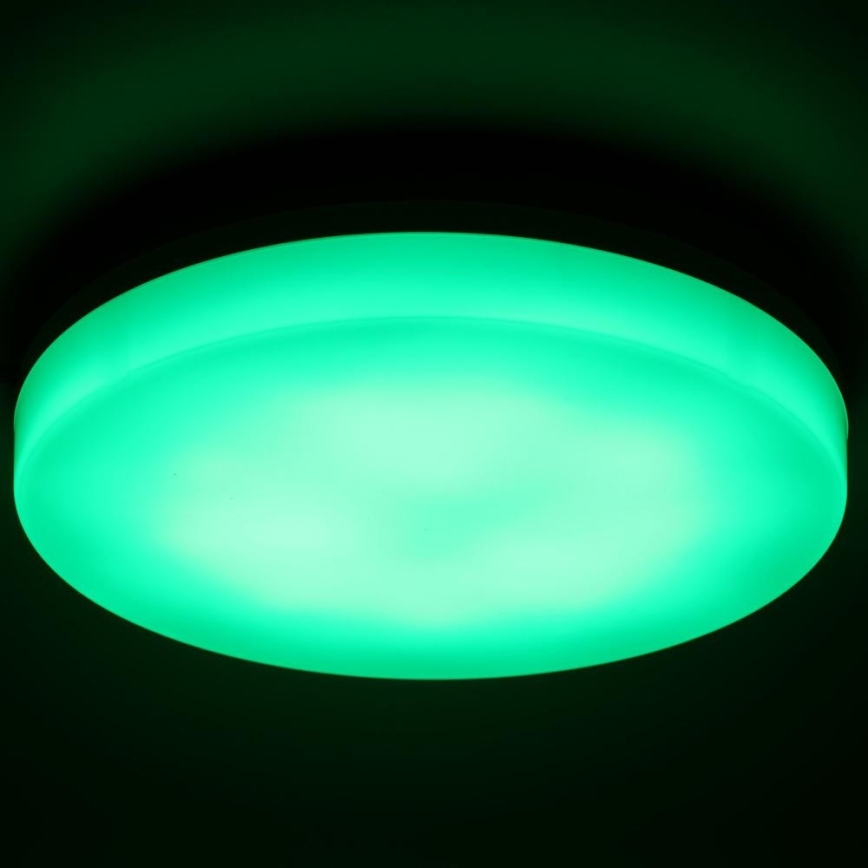 LED RGBW Pritemdomas sieninis vonios šviestuvas LED/20W/230V Wi-Fi IP44 balta