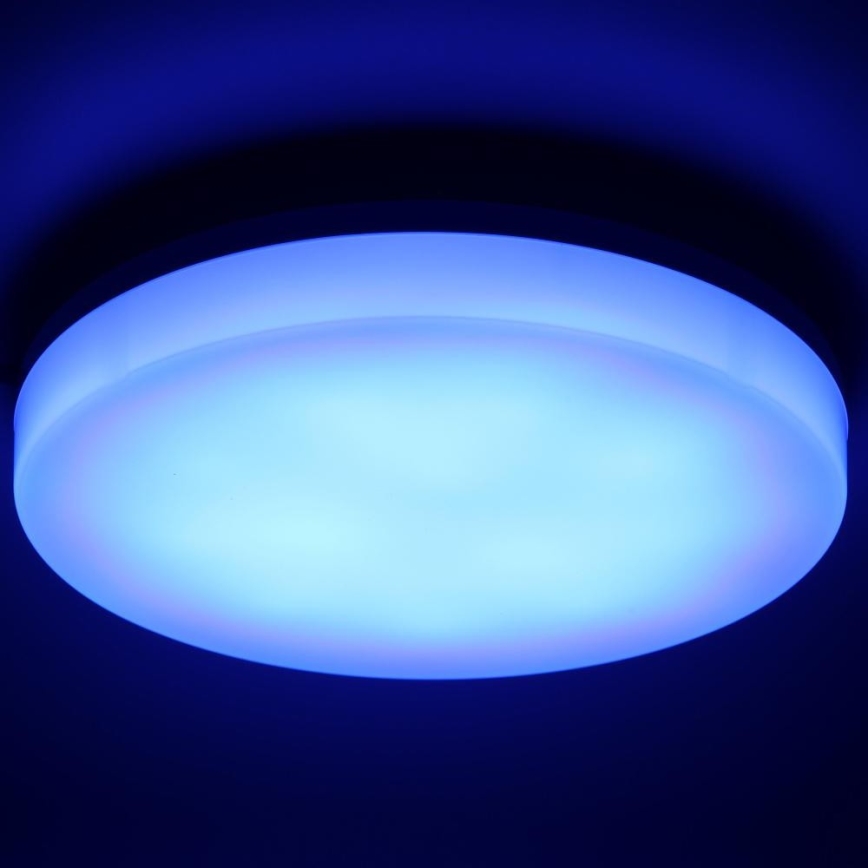 LED RGBW Pritemdomas sieninis vonios šviestuvas LED/20W/230V Wi-Fi IP44 balta