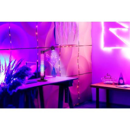 LED RGBW Pritemdomas stalinis šviestuvas LED/10W/5V 2700-6000K Wi-Fi Tuya + nuotolinio valdymo pultas