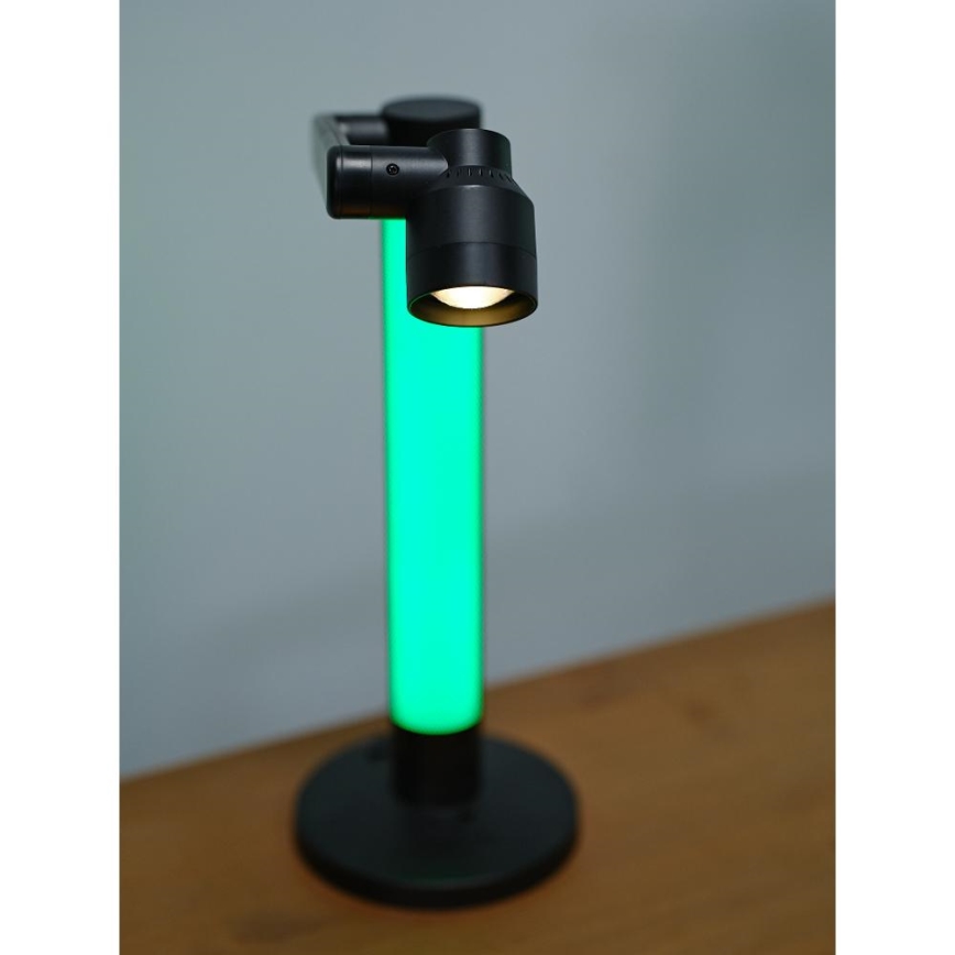 LED RGBW Pritemdomas stalinis šviestuvas LED/10W/5V 2700-6000K Wi-Fi Tuya + nuotolinio valdymo pultas