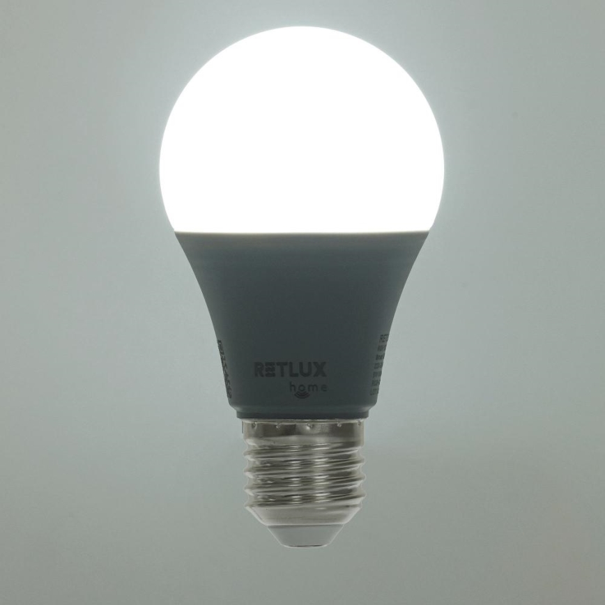 LED RGBW Reguliuojama lemputė A60 E27/9W/230V 2700-6500K Wi-Fi Tuya