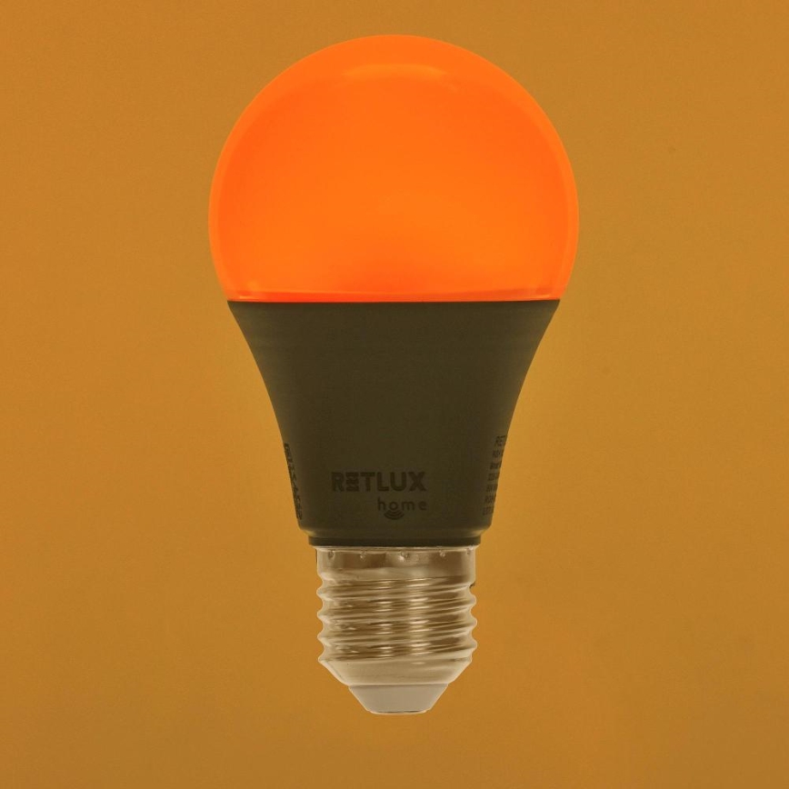 LED RGBW Reguliuojama lemputė A60 E27/9W/230V 2700-6500K Wi-Fi Tuya