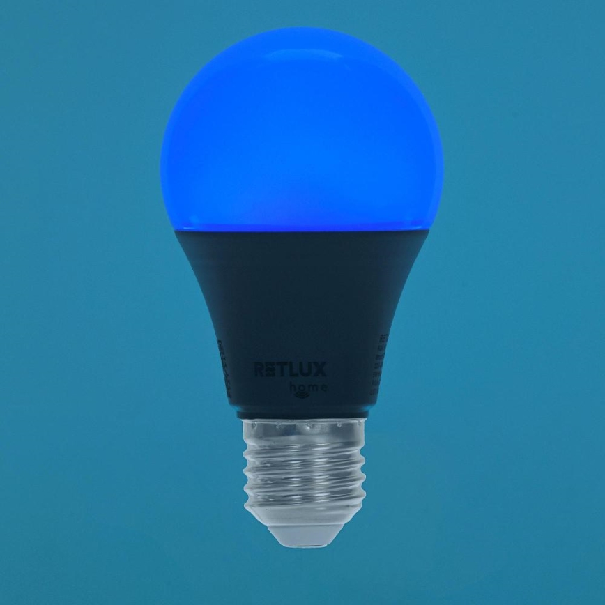 LED RGBW Reguliuojama lemputė A60 E27/9W/230V 2700-6500K Wi-Fi Tuya