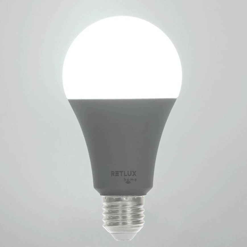 LED RGBW Reguliuojama lemputė A70 E27/14W/230V 2700-6500K Wi-Fi Tuya
