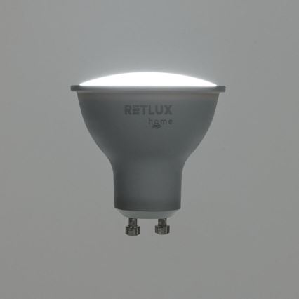 LED RGBW Reguliuojama lemputė MR16 GU10/4,5W/230V 2700-6500K Wi-Fi Tuya