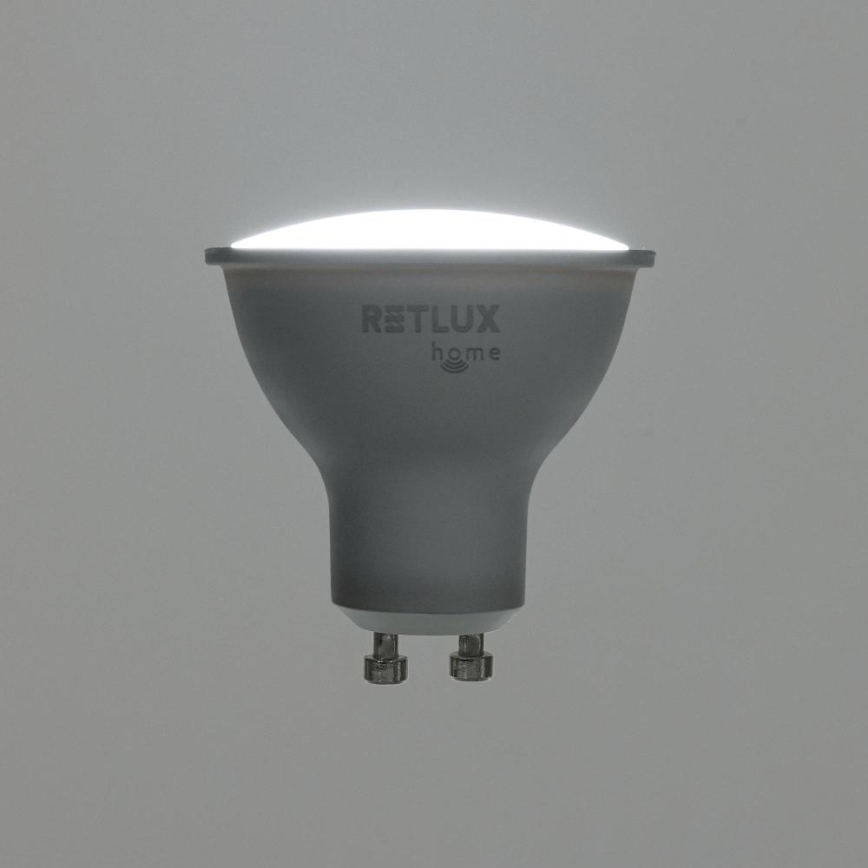 LED RGBW Reguliuojama lemputė MR16 GU10/4,5W/230V 2700-6500K Wi-Fi Tuya