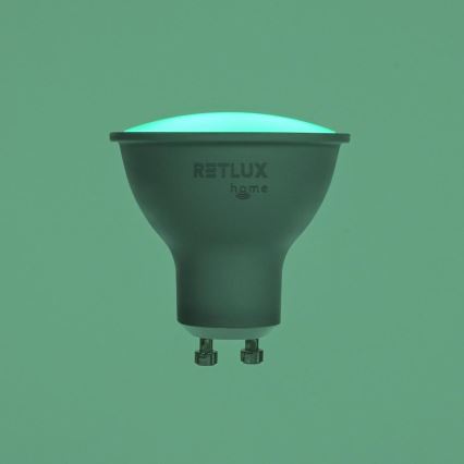 LED RGBW Reguliuojama lemputė MR16 GU10/4,5W/230V 2700-6500K Wi-Fi Tuya