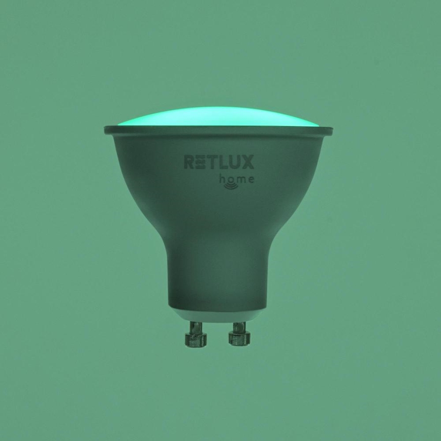 LED RGBW Reguliuojama lemputė MR16 GU10/4,5W/230V 2700-6500K Wi-Fi Tuya