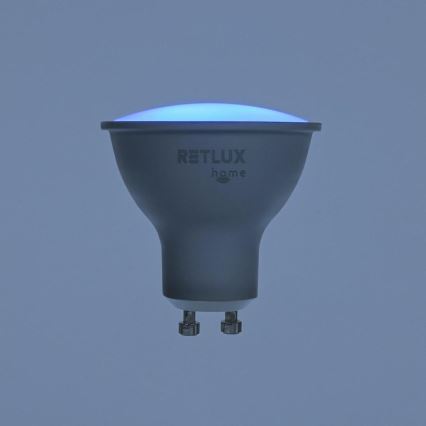 LED RGBW Reguliuojama lemputė MR16 GU10/4,5W/230V 2700-6500K Wi-Fi Tuya