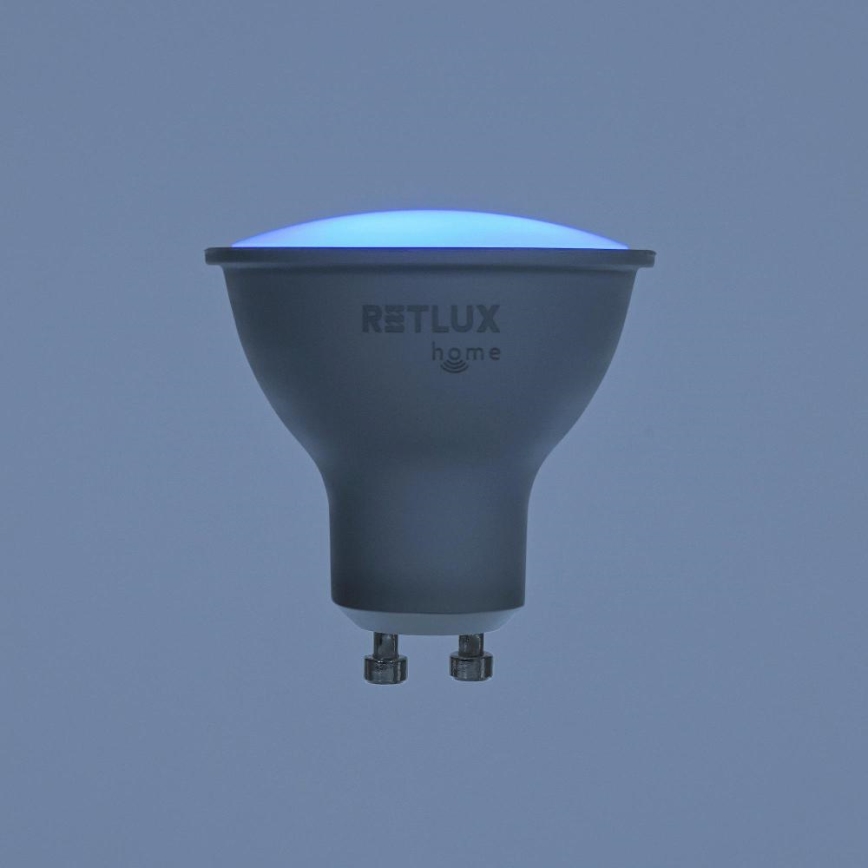 LED RGBW Reguliuojama lemputė MR16 GU10/4,5W/230V 2700-6500K Wi-Fi Tuya