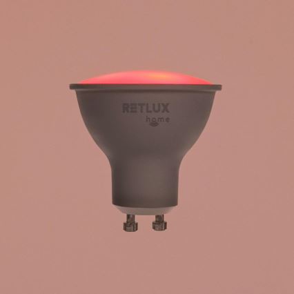 LED RGBW Reguliuojama lemputė MR16 GU10/4,5W/230V 2700-6500K Wi-Fi Tuya
