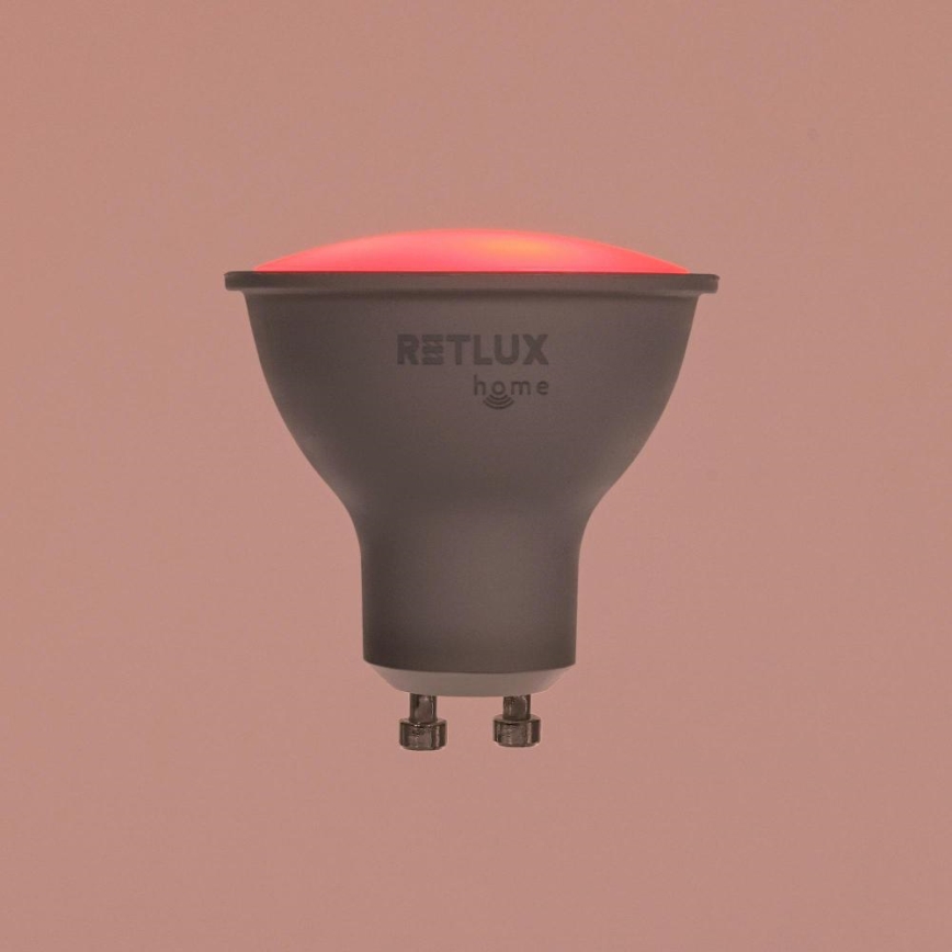 LED RGBW Reguliuojama lemputė MR16 GU10/4,5W/230V 2700-6500K Wi-Fi Tuya