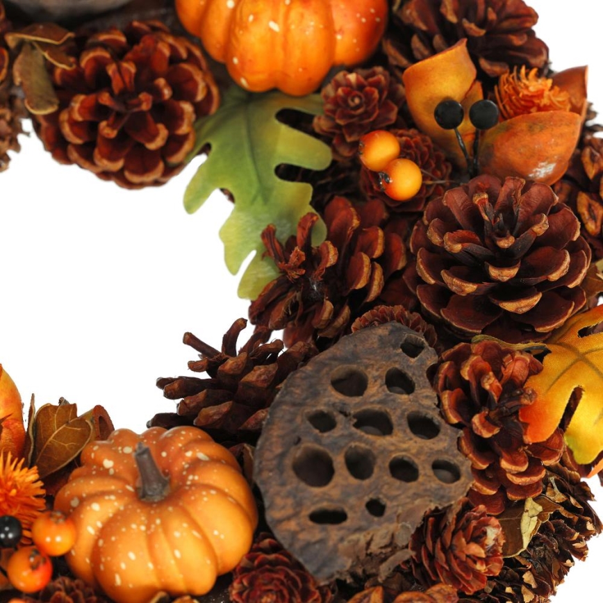 Rudens vainikas HALLOWEEN diametras 35 cm