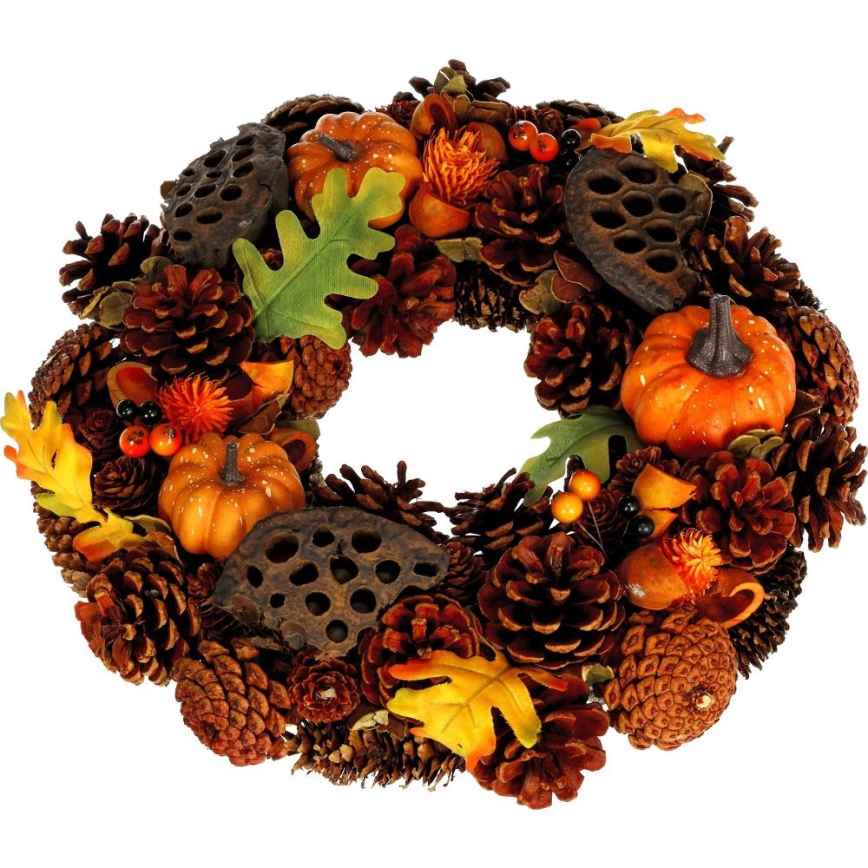 Rudens vainikas HALLOWEEN diametras 35 cm