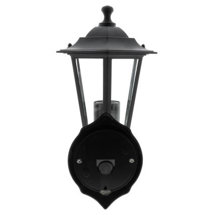 Sieninis lauko šviestuvas 1xE27/60W/230V IP44 juodas