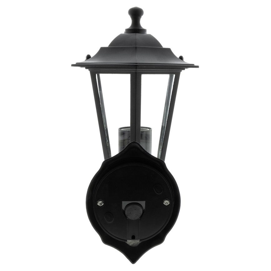 Sieninis lauko šviestuvas 1xE27/60W/230V IP44 juodas