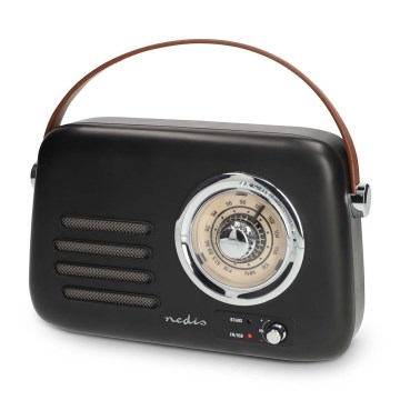 Retro FM radijas 3W/5V 1500 mAh