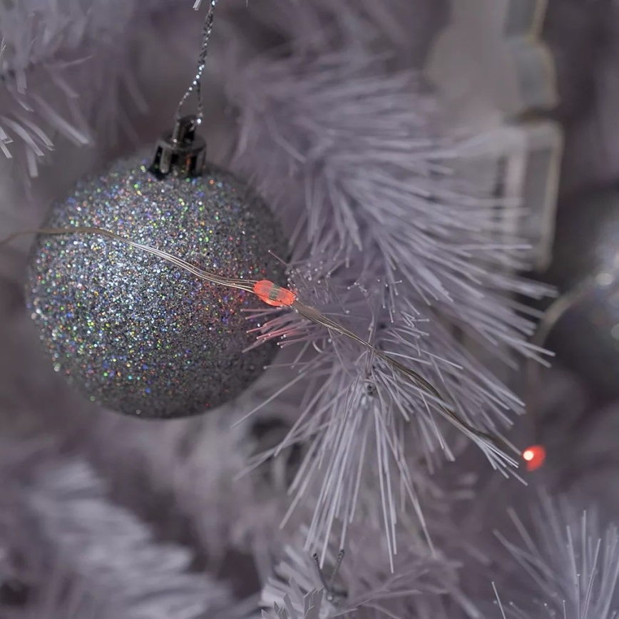 RGB LED girlianda, reguliuojamas ryškumas, 100 LED, 29 funkcijų, 10,4 m