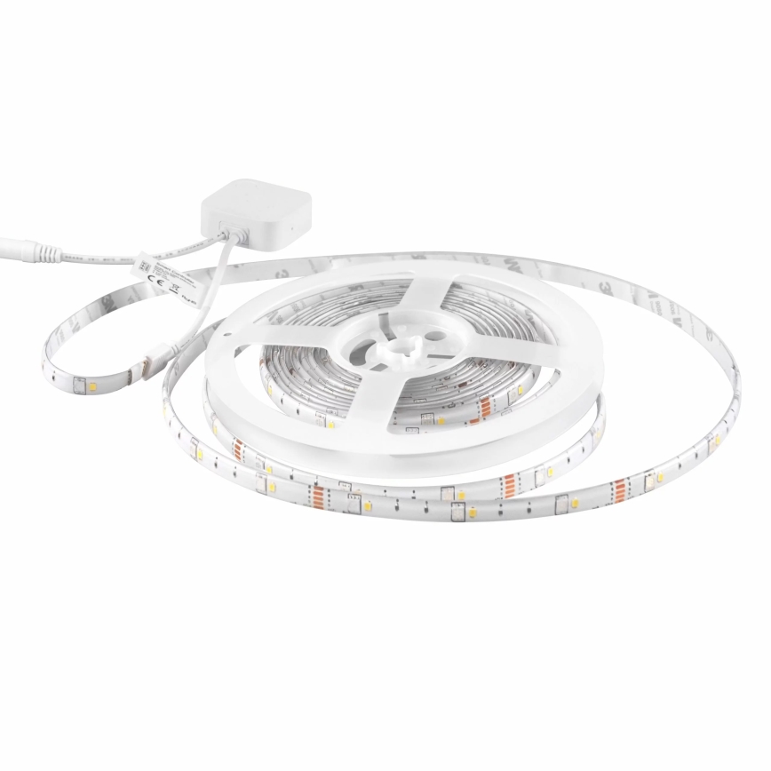 RGB LED Reguliuojama juostelė Wi-Fi + muzikos funkcija LED/16W/230V 5 m Tuya