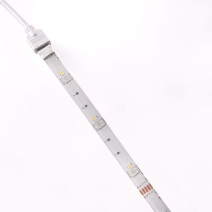 RGB LED Reguliuojama juostelė Wi-Fi + muzikos funkcija LED/16W/230V 5 m Tuya